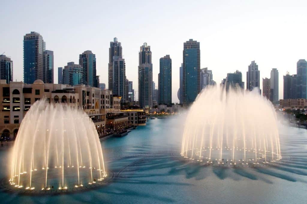 Fontaine de Dubai